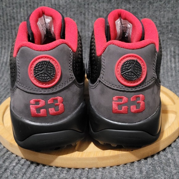 Jordan 9 Retro Golf Shoes Mens Size 7.5 Shadow Black Charcoal Red FJ5934-002 NEW main image 10